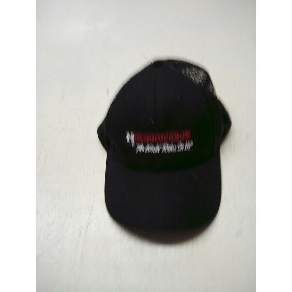 Hendricksen Suspension Black Snapback Truckers Cap Hat Cornerstone